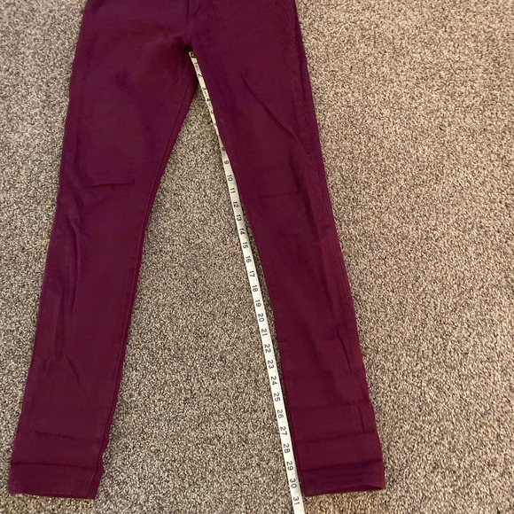 Cotton:on Maroon Skinny Jeans - Size 4 - Picture 2 of 5